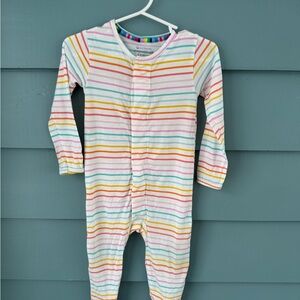 Magnetic Me Striped Kids One Piece 6-9 mos